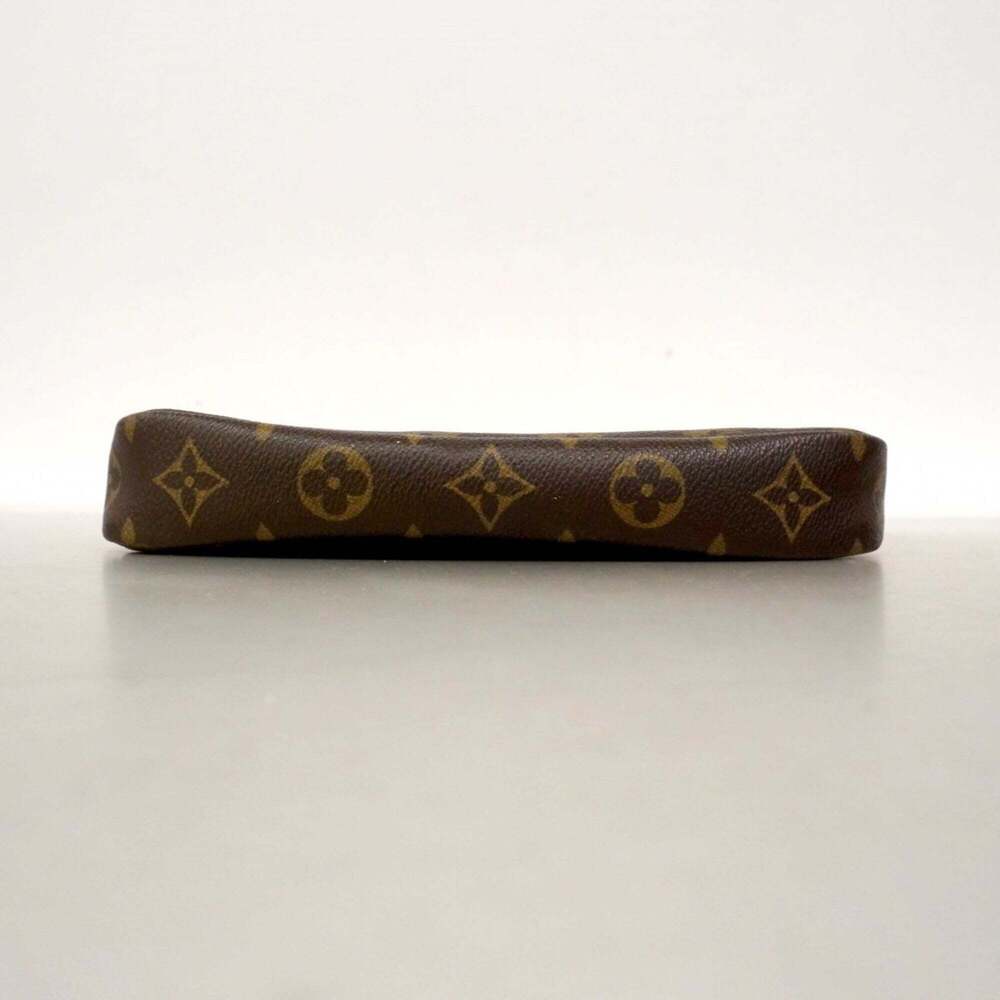 LOUIS VUITTON Brown Monogram Pochette Pouch - Picture 3 of 11